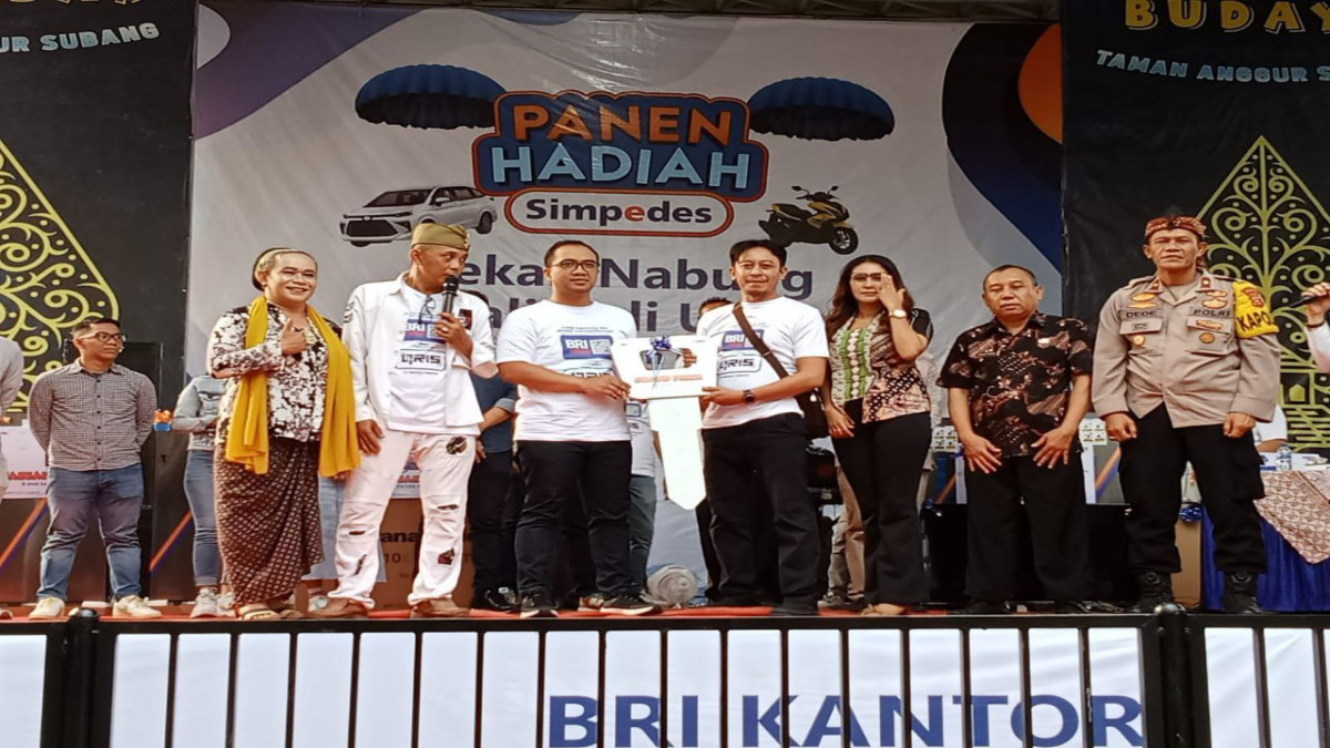 Bank BRI Cabang Subang Gelar Panen Hadiah Simpedes Periode Pertama tahun 2024