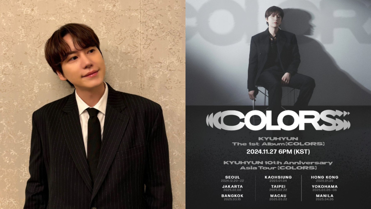 Kyuhyun Super Junior Bakal Gelar Konser 'Colors' di Jakarta Februari 2025