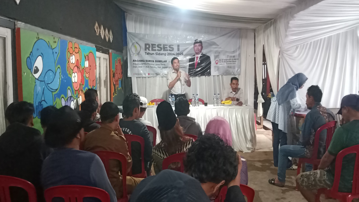 Andhika Surya Gumilar Reses I di Kampung Sindangsari, Sampaikan Pesan Moral dan Amanah dari Prabowo