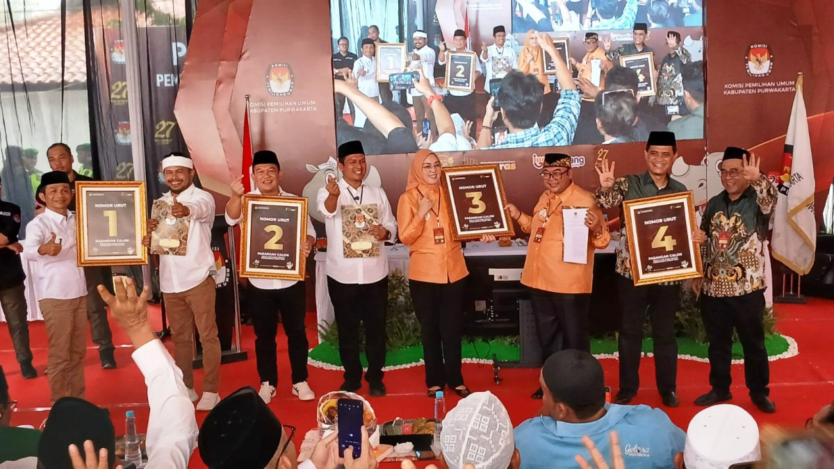 Hasil Survei Indikator Politik, Paslon Bupati Purwakarta Zeinjo Unggul Telak