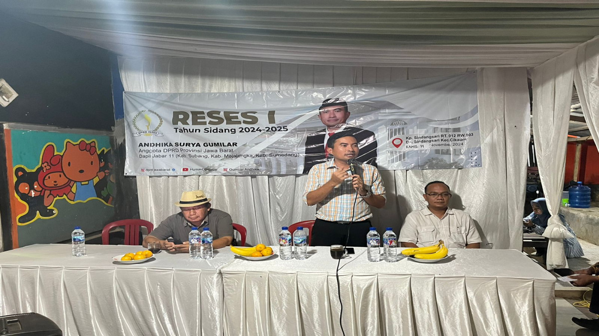 Anggota DPRD Jabar Andhika Beberkan Alasan APBD 2025 Sebesar Rp30 Triliun