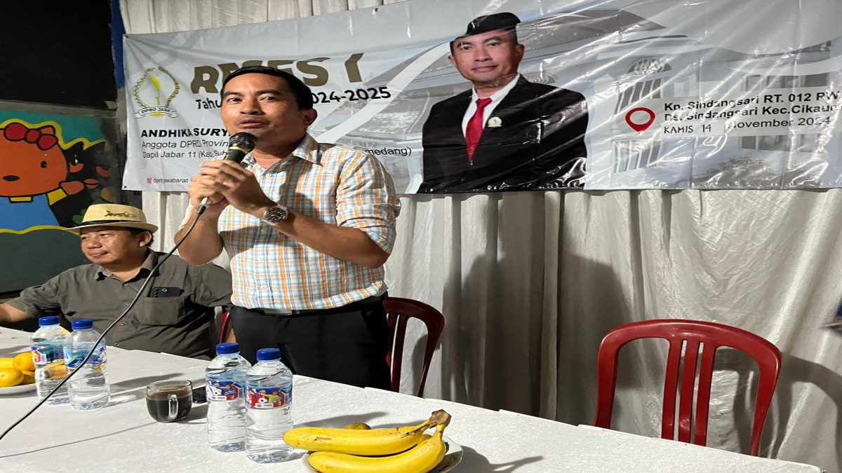 Anggota DPRD Jawa Barat Andhika Surya Gumilar: Tahun Ini Melanjutkan Program Dewan Sebelumnya