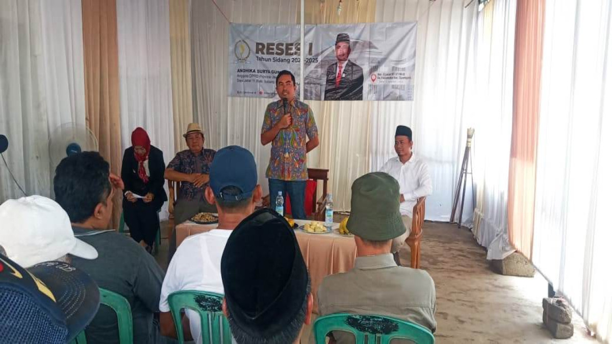 Anggota DPRD Provinsi Jawa Barat Andhika Surya Gumilar Dengar Langsung Keluhan Masyarakat Subang