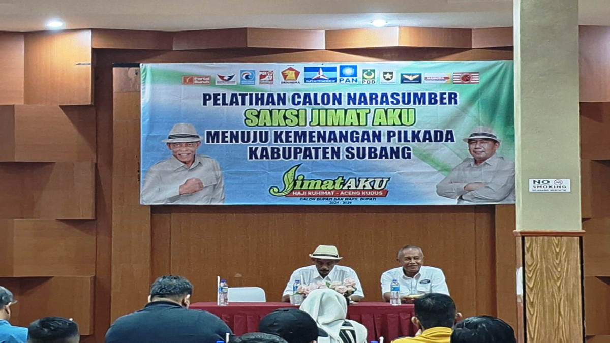 Tim Pemenangan Jimat-Aku Siapkan 7.500 Saksi di TPS Seluruh Subang