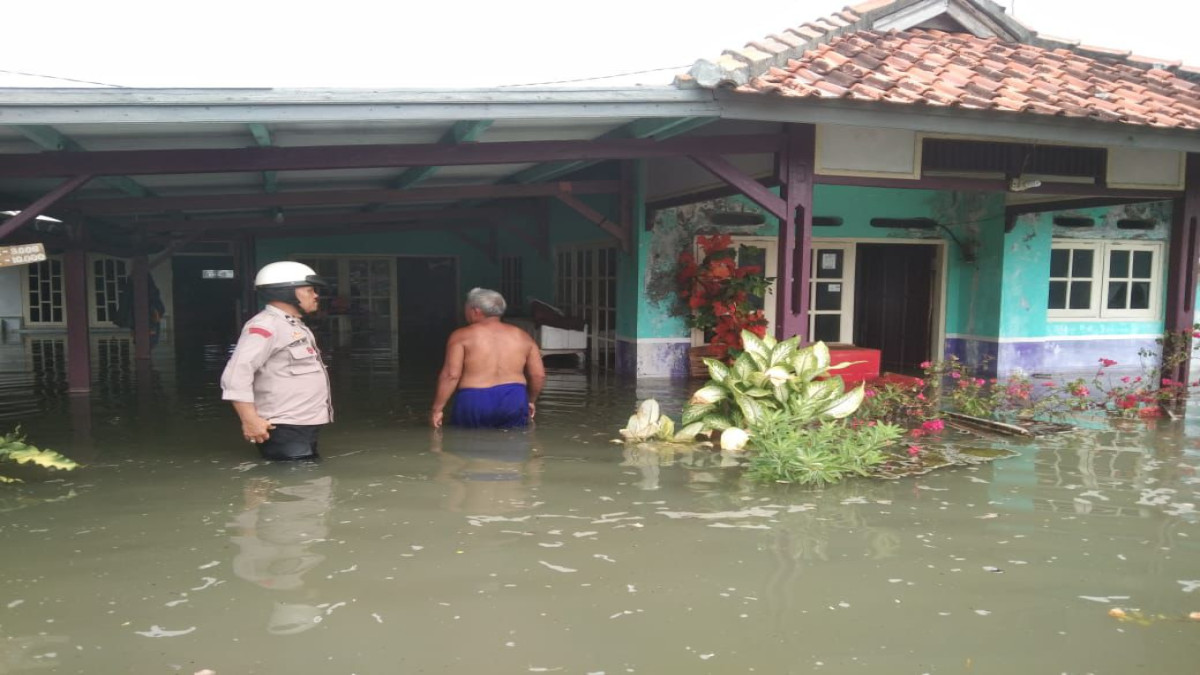 Banjir Rob di Pantura Rendam Ratusan Rumah, Warga Terpaksa Mengungsi