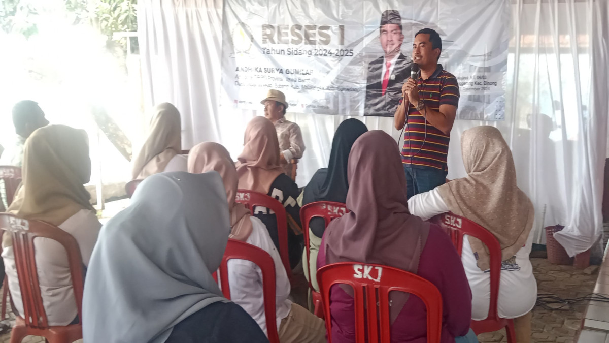 Reses di Desa Nanggerang, Andhika Surya Gumilar Dengar Keluhan Masyarakat Soal Pertanian