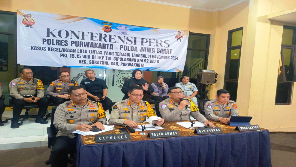 Sopir Truk Kecelakaan di Tol Cipularang Ditetapkan Tersangka
