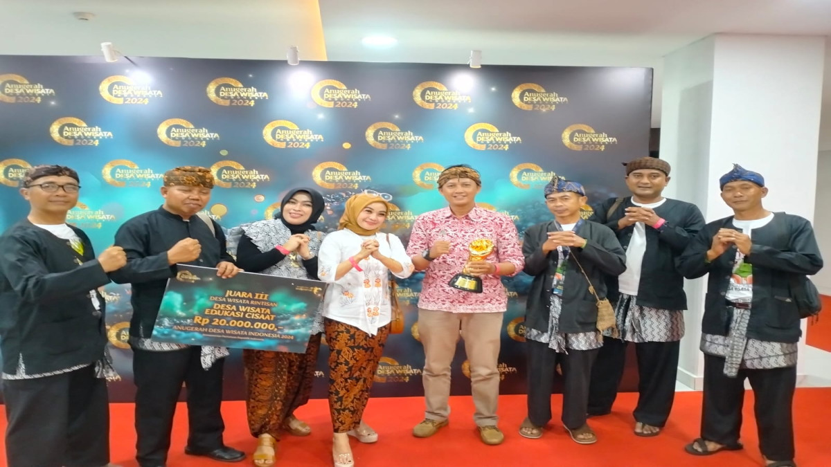 Desa Wisata Edukasi Cisaat Kabupaten Subang Raih Juara III Desa Wisata Rintisan Tingkat Nasional 2024