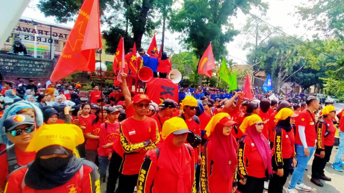 Buruh Subang Minta Minimum Kabupaten Rp4,3 Juta Untuk Tahun 2025
