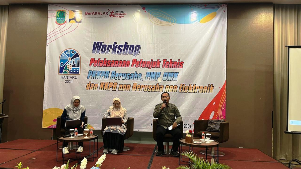 Rangkaian Hari Tata Ruang Nasional 2024, Dinas PUPR Karawang Gelar Workshop KKPR dan Seminar Tantangan Penataan Ruang