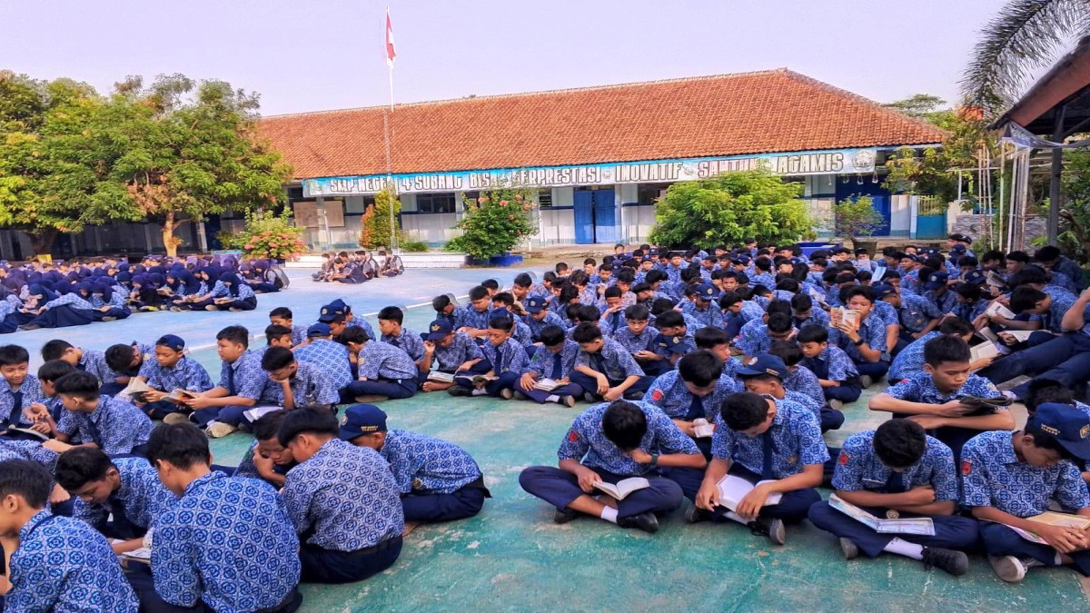 SMPN 4 Inovasi Penggerak Implementasi Kurikulum Merdeka, Kolaborasi Guru dan Tenaga Kependidikan