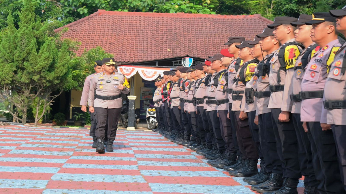 Kapolres Subang AKBP Ariek Indra Sentanu Ingatkan Potensi Kerawanan Pemungutan Suara