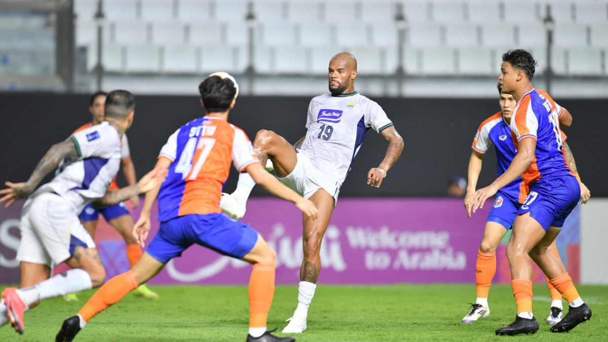 David da Silva Selamatkan Persib dari Kekalahan di Liga Champions Asia