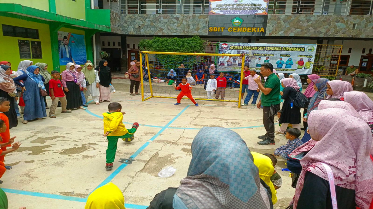 700 Anak Unjuk Kabisa di Festival Kreasi Anak Soleh TK/RA se-Kabupaten Purwakarta
