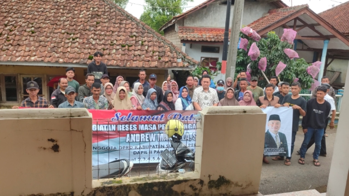 Andrew Mandala Serap Aspirasi Warga Desa Leles