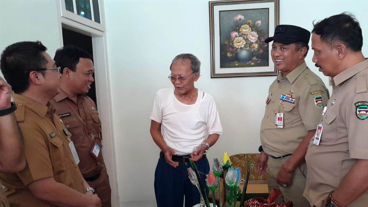 Sambut HUT Ke-53, Korpri Purwakarta Silaturahmi ke Rumah Sesepuh PNS