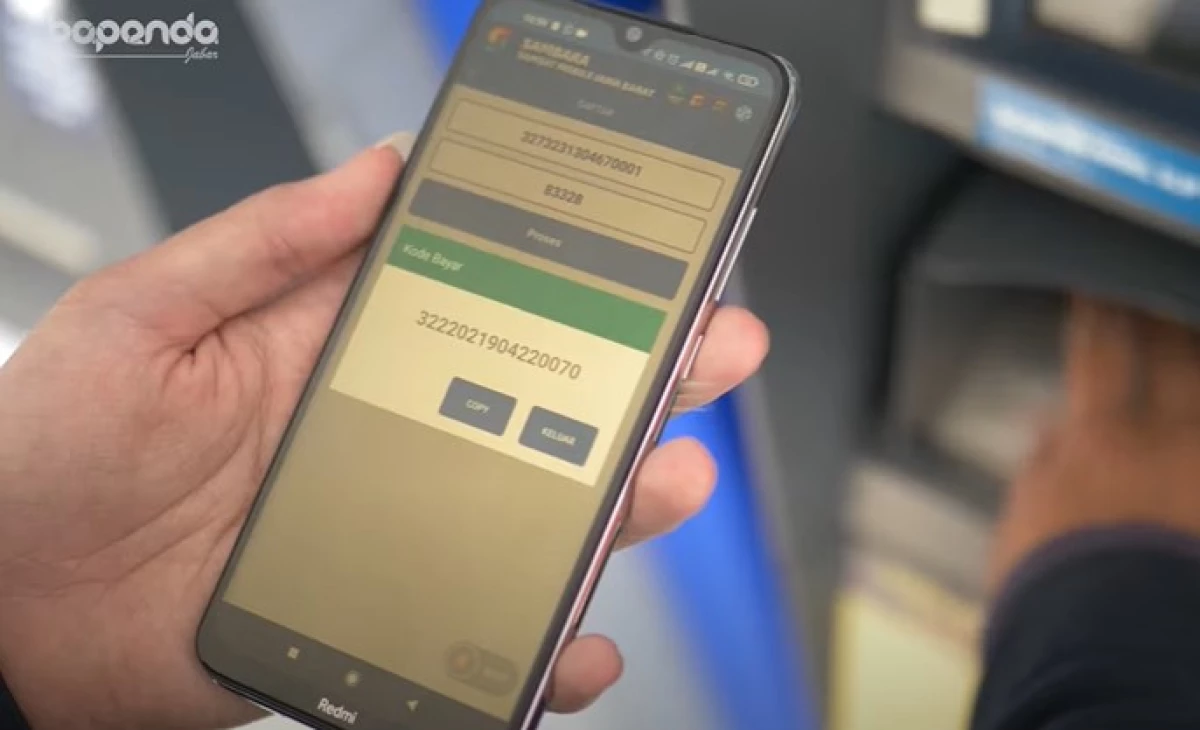 Mengenal E-Samsat Jabar, Kemudahan Membayar Pajak Kendaraan melalui ATM Bank