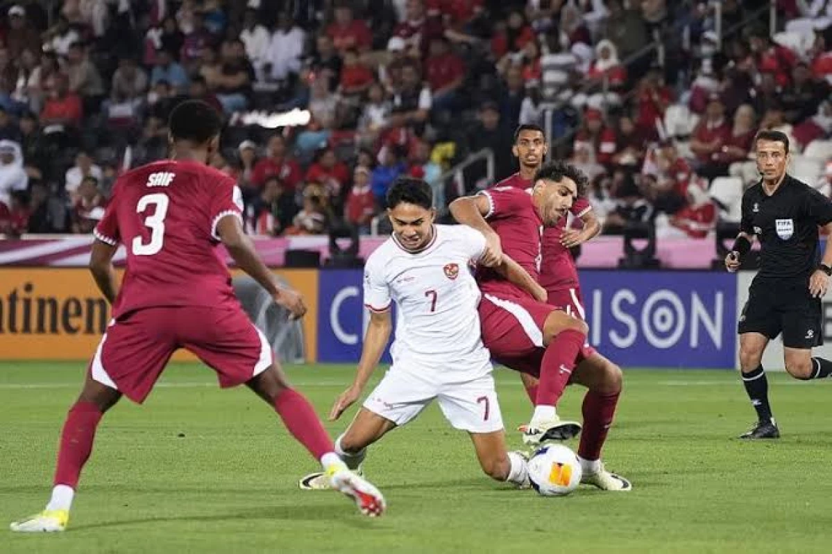 Kontroversi di Balik Laga Pembuka Piala Asia U23: Analisis Kekalahan Timnas Indonesia dan Kecurangan Qatar? (Sumber Foto BolaKompas)
