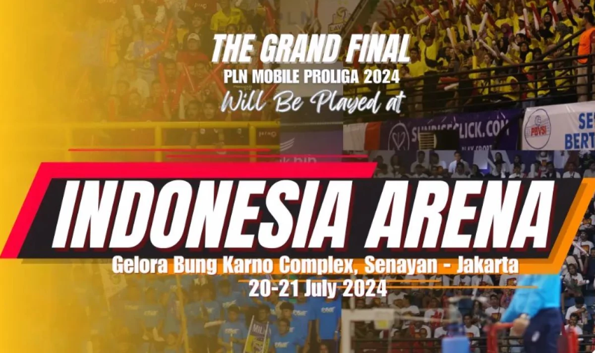RESMI! PBVSI Pilih Indonesia Arena Jadi Venue Final Proliga 2024