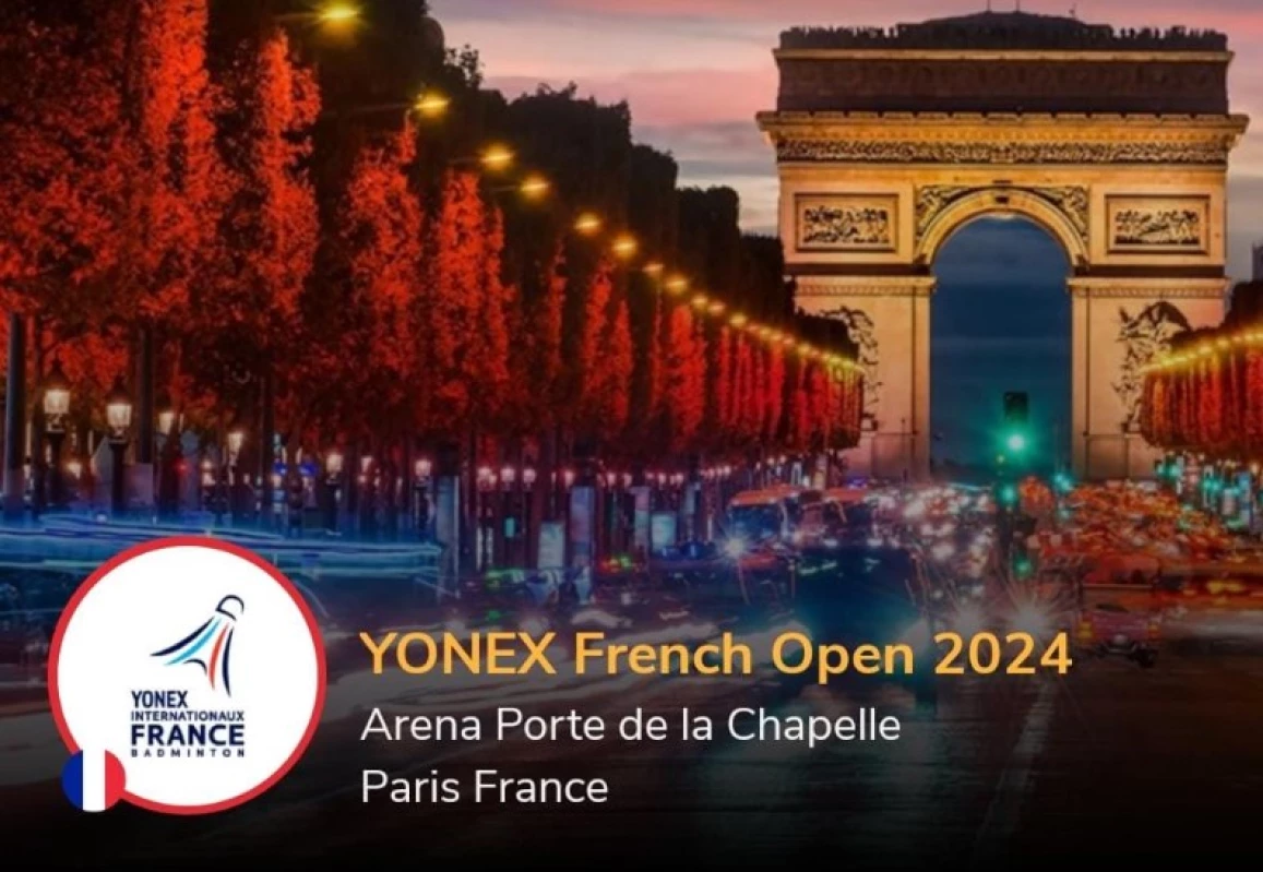French Open 2024. (Sumber Foto: Tangkapan Layar badminton4u Apps)