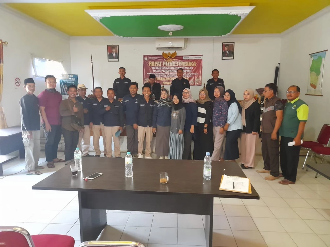 253 PPS Serentak Plenokan Hasil Coklit Jadi DPHP