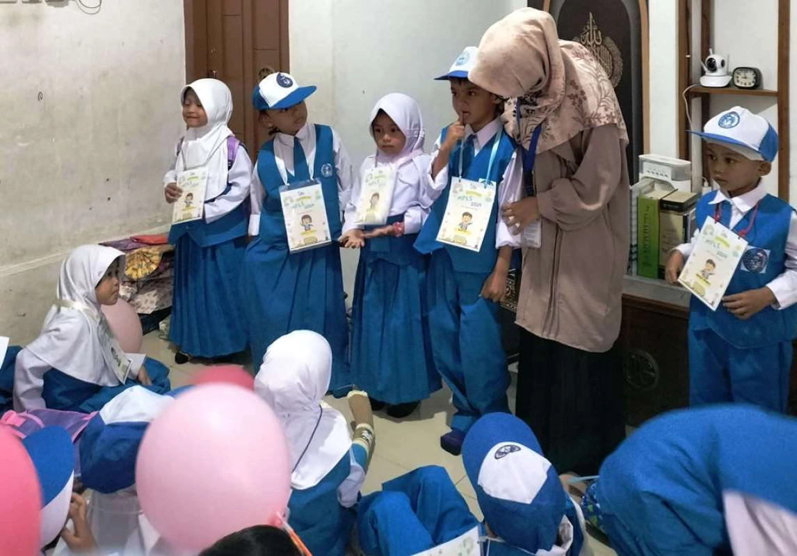 MPLS TK Al-Misbah Kids Disambut Antusias Siswa, Kuota Siswa Lebih Banyak Dibanding Tahun Lalu