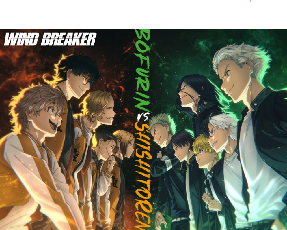 Review Anime Wind Breaker: Aksi Haruka Sakura dengan Geng Bofurin