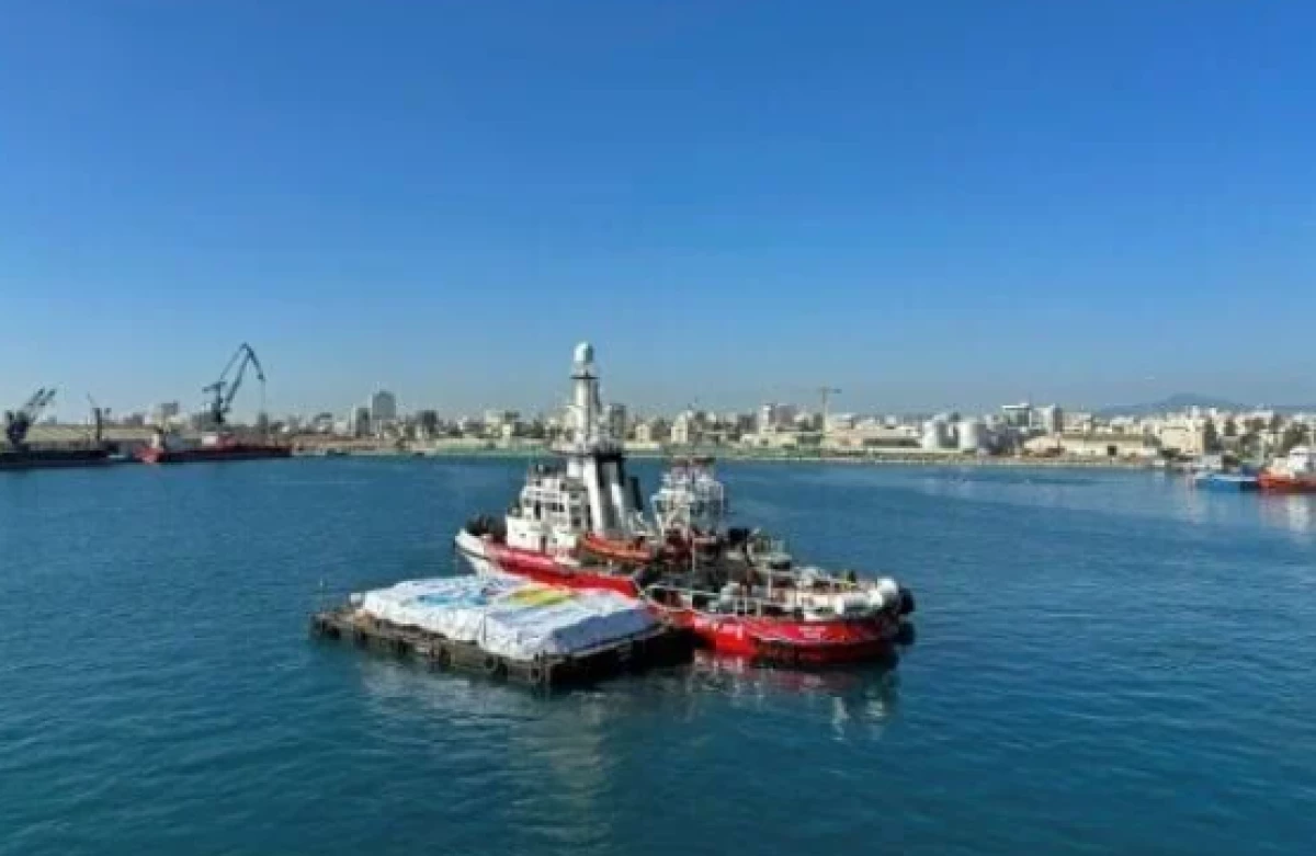 Kapal Bantuan Pertama Tiba di Pelabuhan Gaza Setelah Hamas Mengusulkan Gencatan Senjata