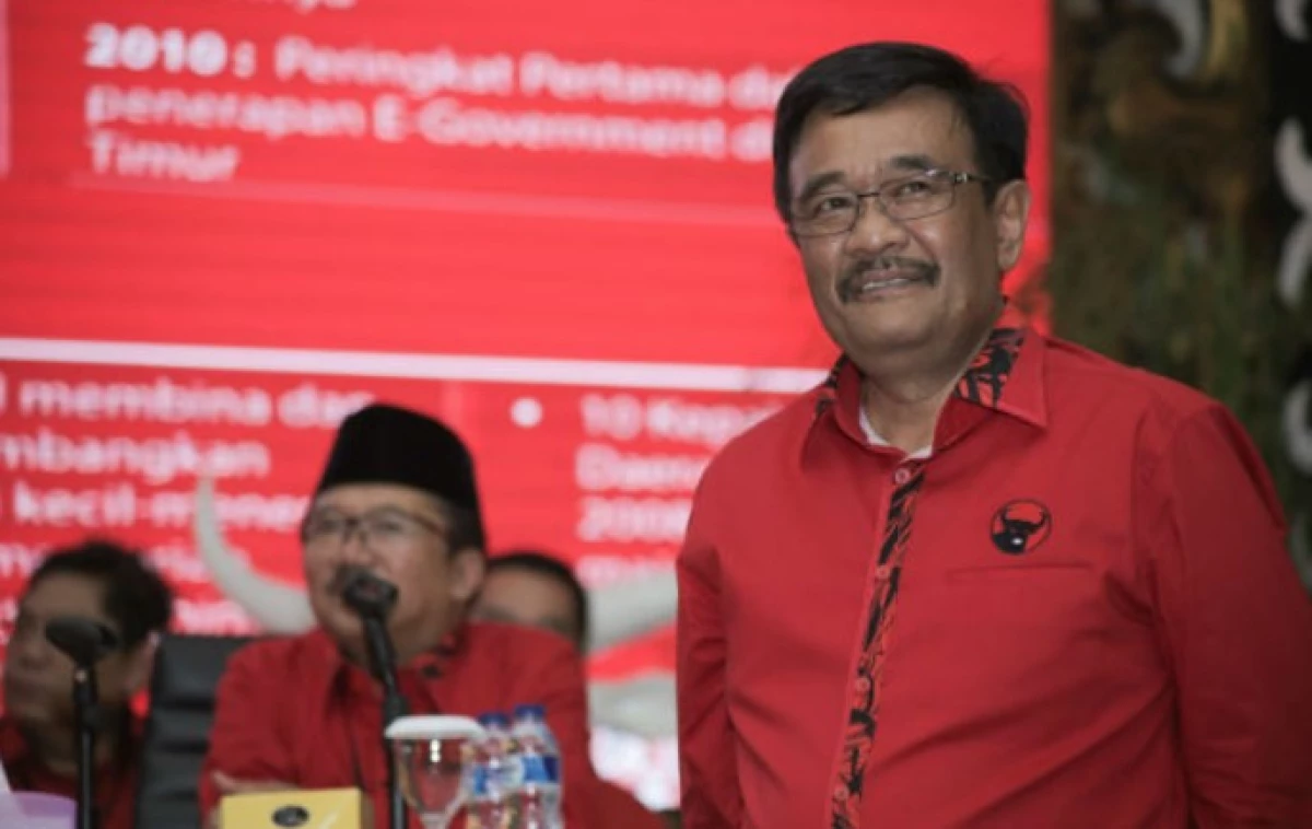 Kekhawatiran Djarot Saiful Hidayat Terkait Revisi UU MK. (Sumber Foto: (JIBI/Binis - Felix Jody Kinarwan))