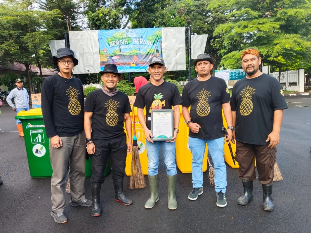 Kecamatan Jalancagak kembali raih penghargaan sebagai kecamatan terbaik dlaam bidang kebersihan