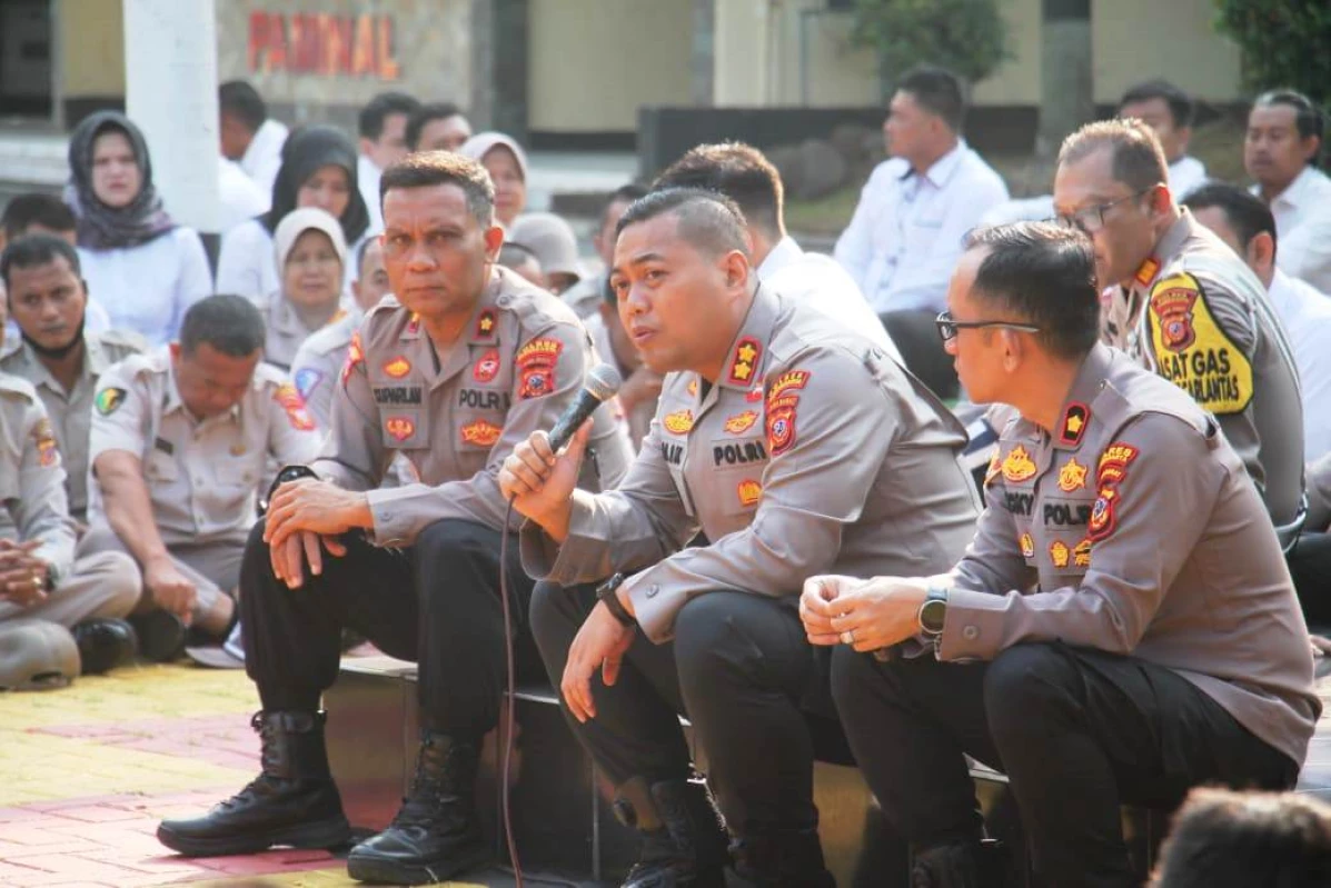 Kapolres Purwakarta, AKBP Lilik Ingatkan Anggotanya Tak Bermain Judi