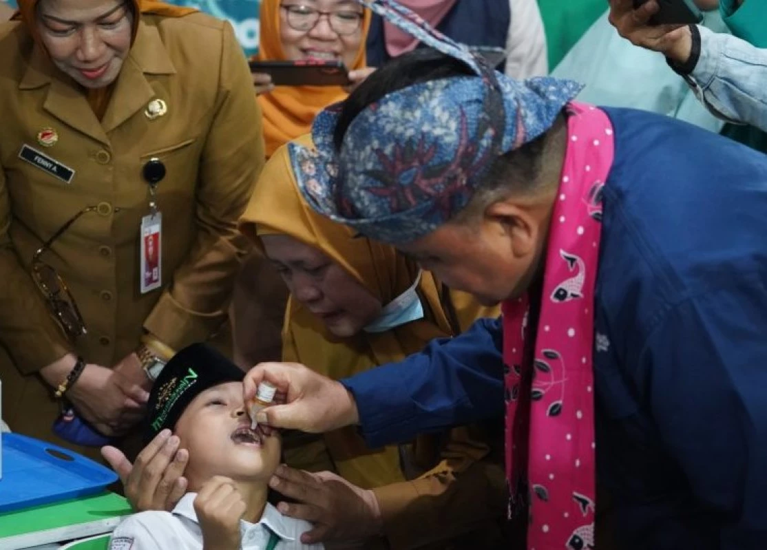 Kemenkes Tegaskan Vaksin Polio Tidak Sebabkan Kanker dan HIV