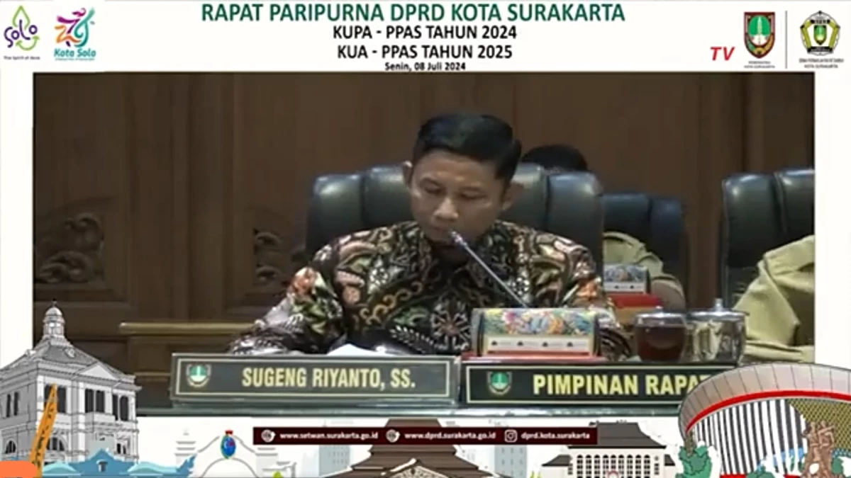 Rapat Paripurna DPRD Surakarta Memanas, Fraksi PDIP Kritik Ketidakjelasan Dokumen Gibran Rakabuming Raka!