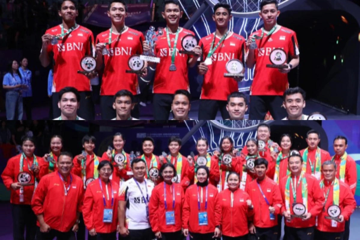 Hasil Final Thomas dan Uber Cup 2024: Indonesia Runner Up, China Kawinkan Gelar Juara