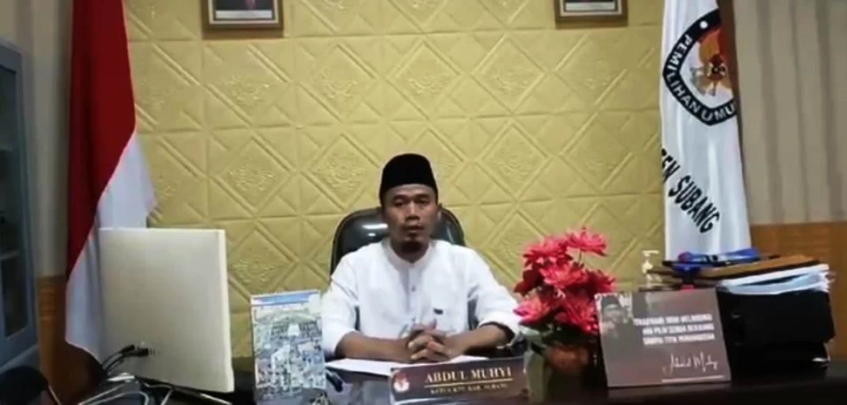 Ketua KPU Subang Abdul Muhyi
