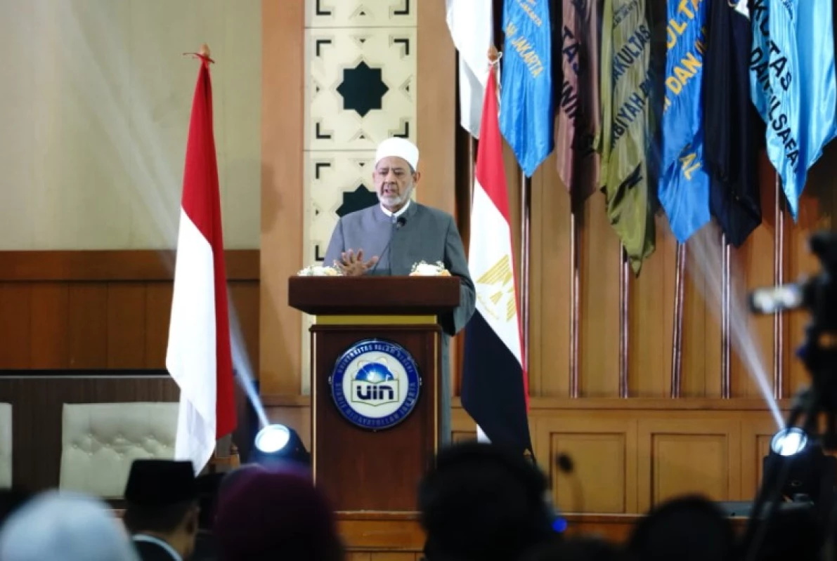 Apresiasi Indonesia Bela Palestina, Grand Syekh Al Azhar Serukan Kerukunan Umat Beragama