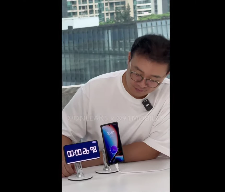 Realme fast charging 300W