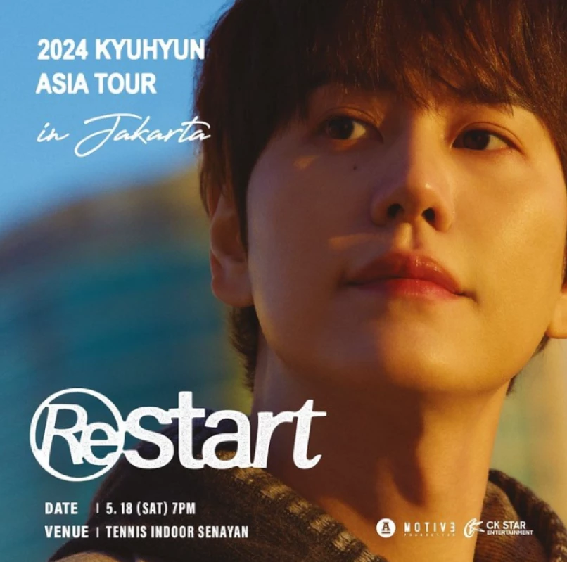 Inilah Setlist yang Akan Dibawakan Kyuhyun dalam Konser Restart in Jakarta