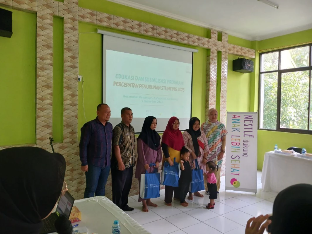 Inisiatif PT Nestlé Indonesia Mendukung Penurunan Angka Stunting di Kabupaten Karawang