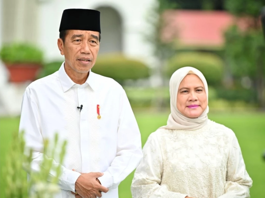Presiden Jokowi dan Ibu Negara