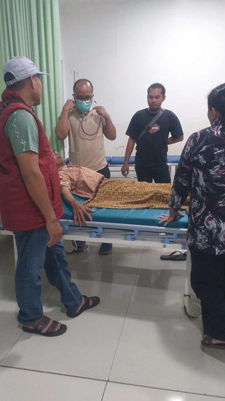 Rayhan Hospital dalam penanganan kegawatdaruratan. (Muhammad Faishal/Pasundan Ekspres)