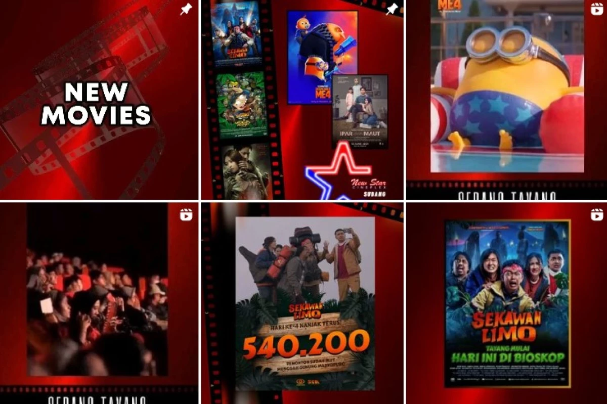 Daftar Film di Bioskop NSC Subang Beserta Jadwal Tayang per Selasa, 9 Juli 2024