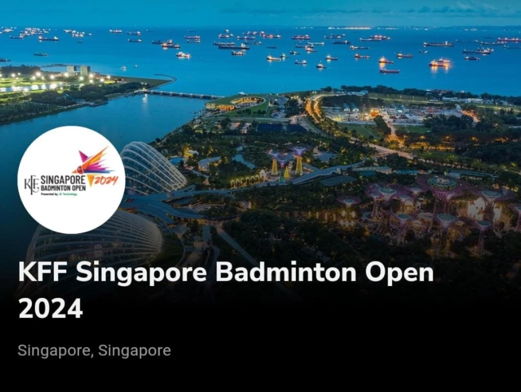 Babak Pertama KFF Singapore Open 2024. (Sumber Gambar: Screenshot via Laman BWF)