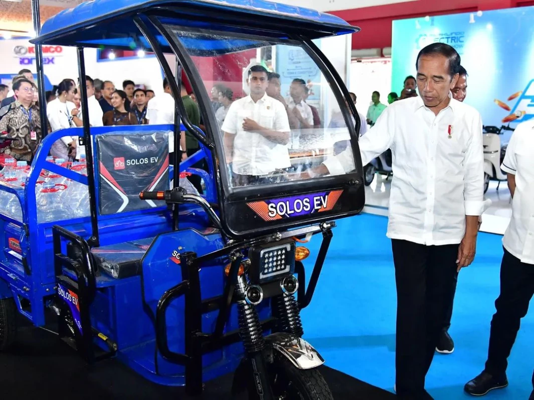 Presiden Jokowi Apresiasi Pameran Periklindo Electric Vehicle Show Tahun 2024