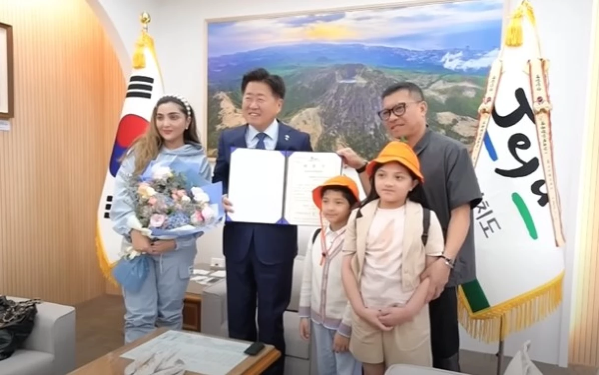 Wow! Keluarga Anang Hermansyah Ditunjuk Jadi Duta Pulau Jeju Korea Selatan, Bikin Netizen Takjub