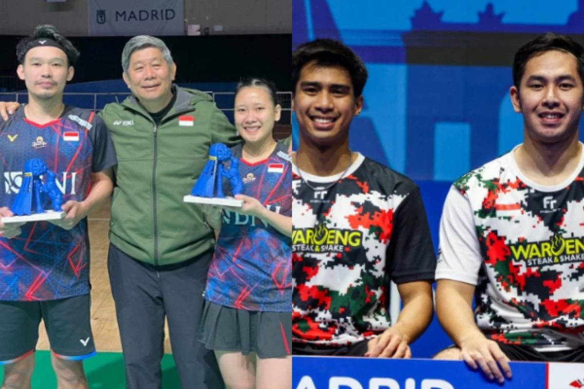 Hasil Spain Masters 2024: Rinov/Phita dan Sabar/Reza Raih Juara, Ana/Tiwi Runner Up