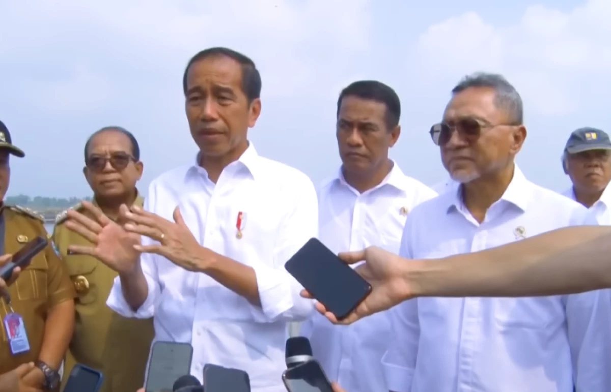 Hari Kedua di Provinsi Lampung, Presiden Jokowi Kunjungi Lampung Barat dan Tanggamus