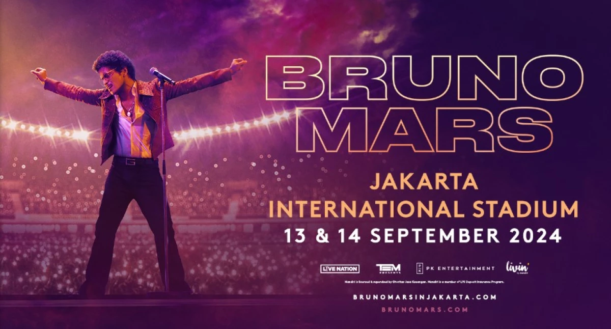 Konser Bruno Mars di Indonesia. (Sumber Gambar: Screenshot via laman brunomarsinjakarta.com)