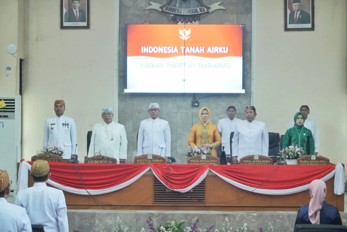 Pj Bupati Berharap Subang menghadiri rapat paripurna peringatan HUT ke-76 Kabupaten Subang, Jumat (5/4).