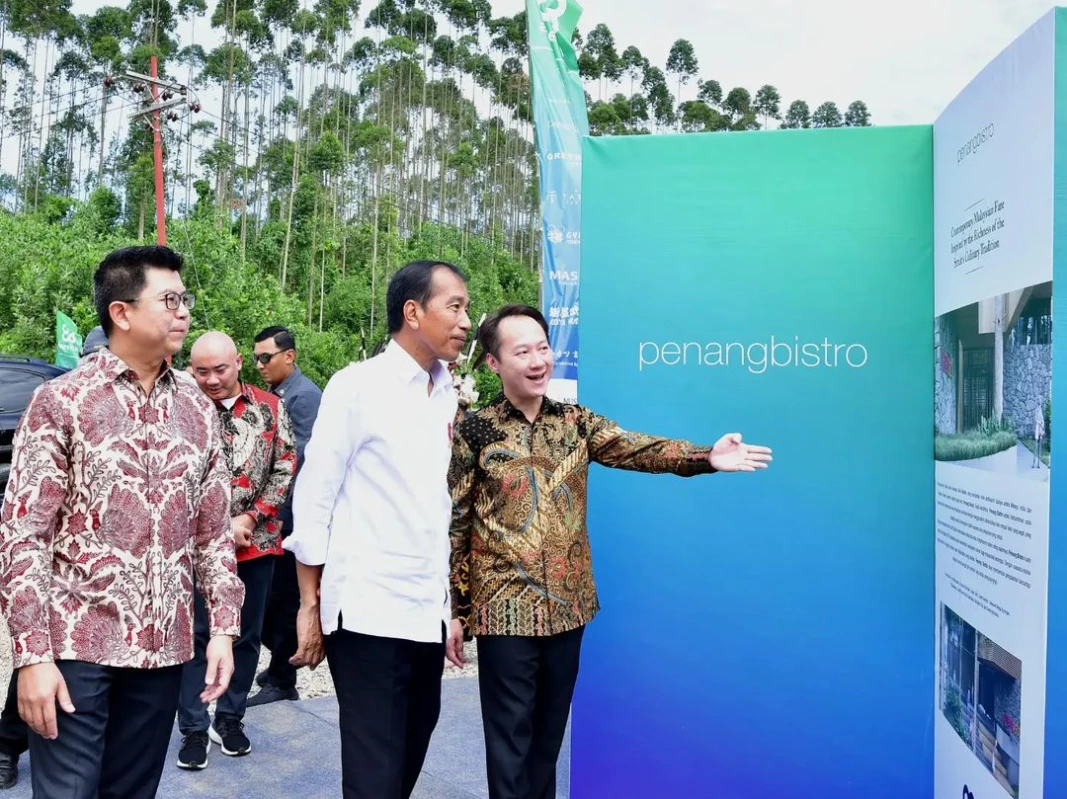Presiden Jokowi Lakukan Groundbreaking PT Arena Graha Andalan di IKN